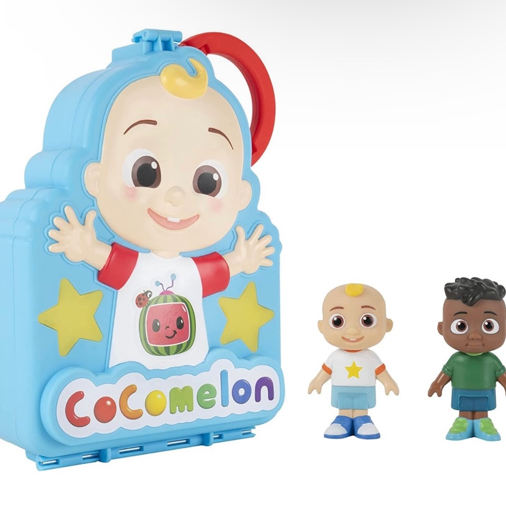 Cocomelon carrying case plus figures